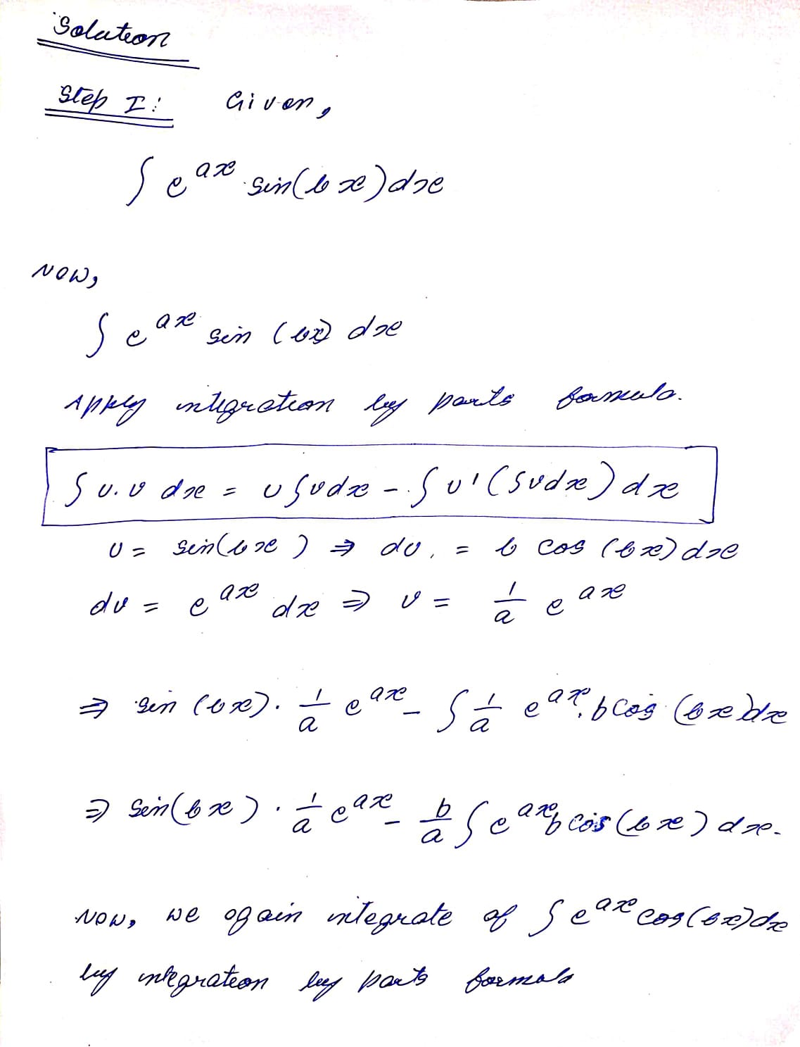 Calculus homework question answer, step 1, image 1